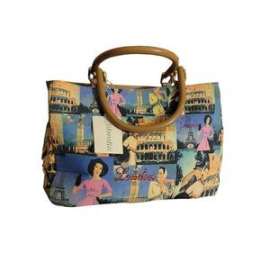 ST. JOHN'S Bay Travel Themed Tote Bag